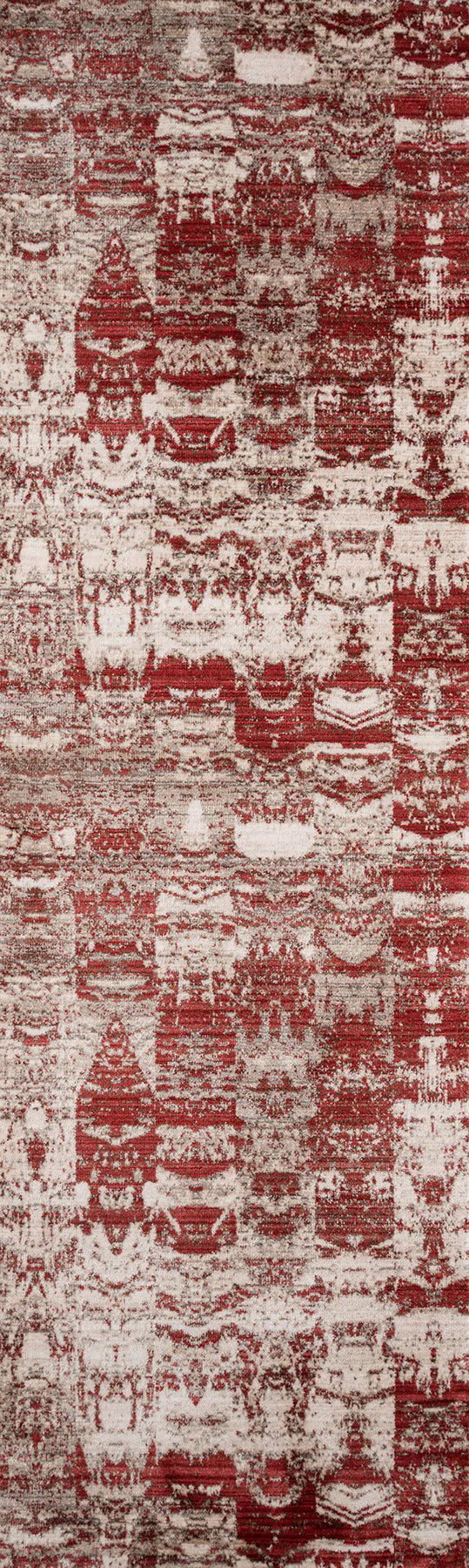 Momeni Rustic Romance RR-01 Red Contemporary Machine Made Rug