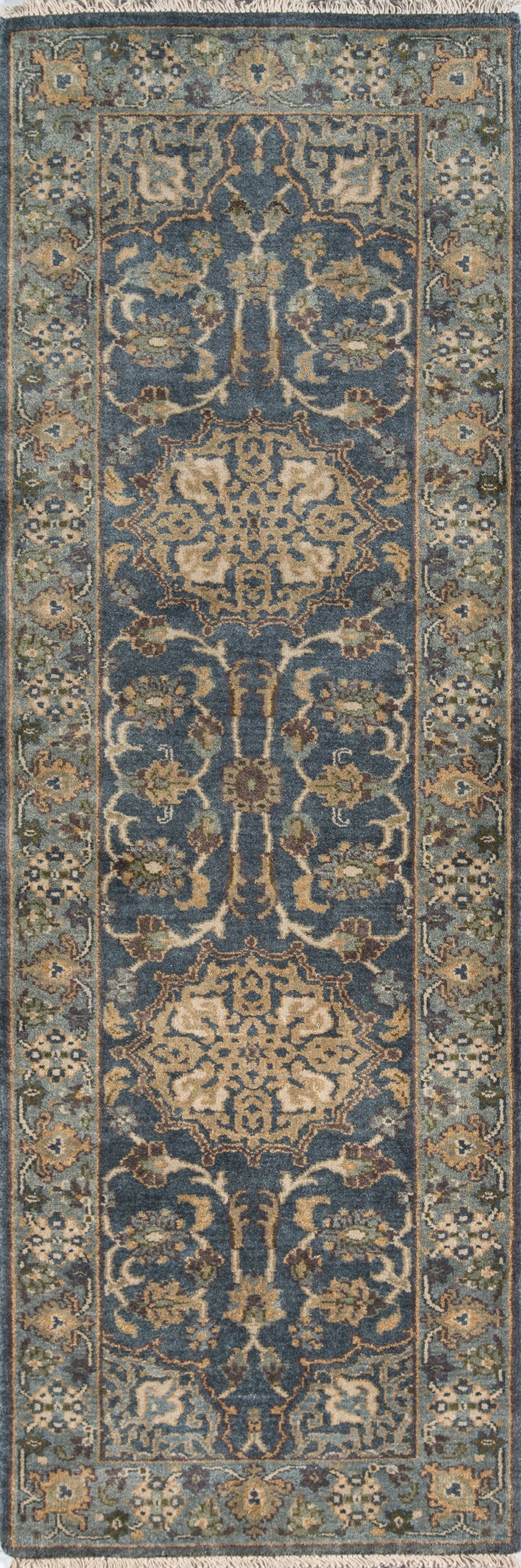 Momeni Shalimar SL-02 Blue Traditional Hand Knotted Rug