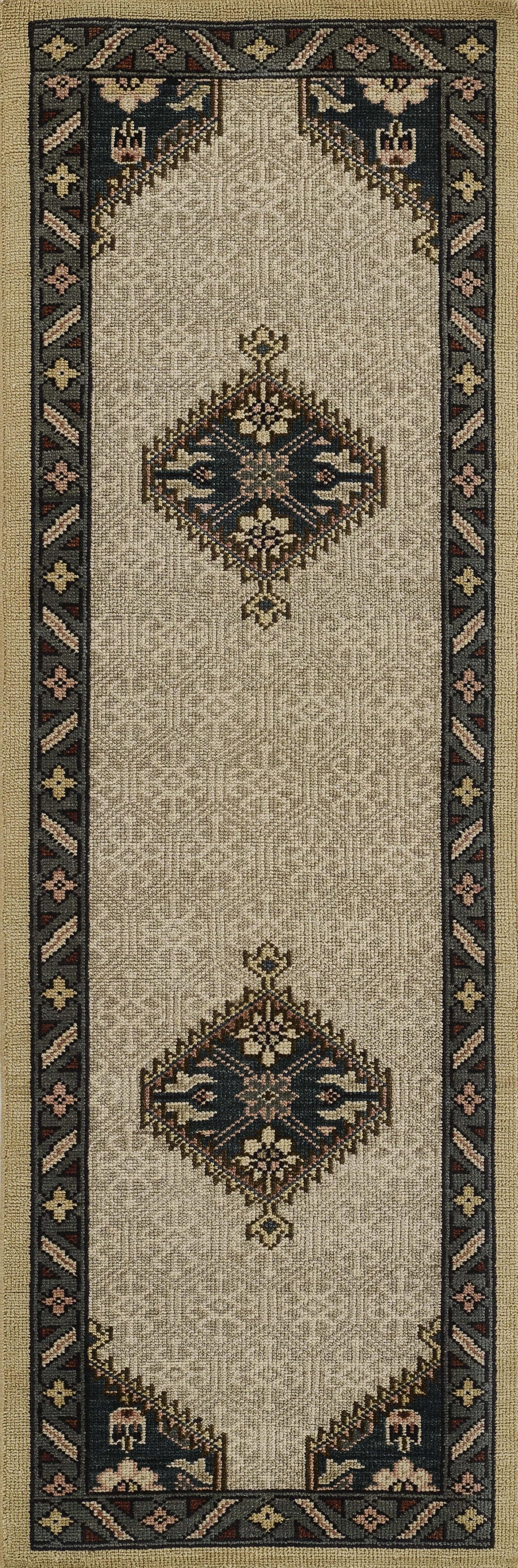 Momeni Serab SRB-1 Blue Traditional Hand Woven Rug