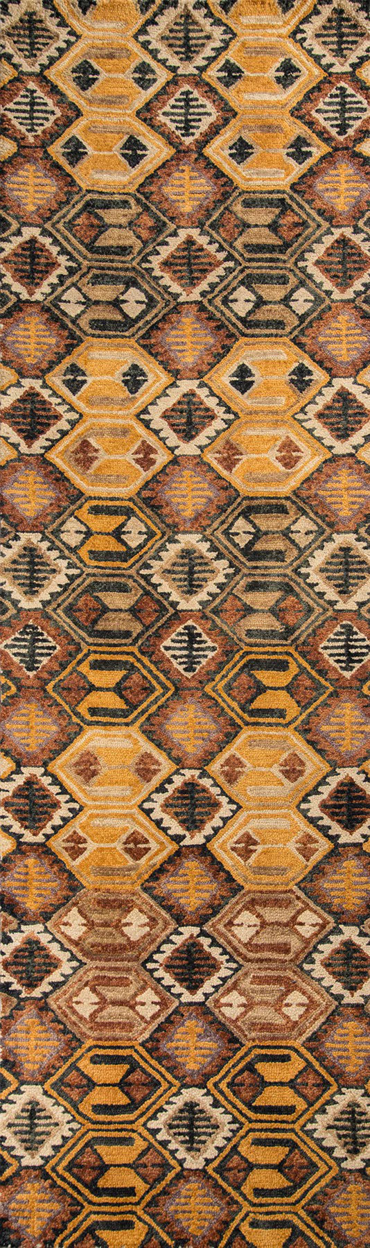 Momeni Tangier TAN18 Black Transitional Hand Tufted Rug