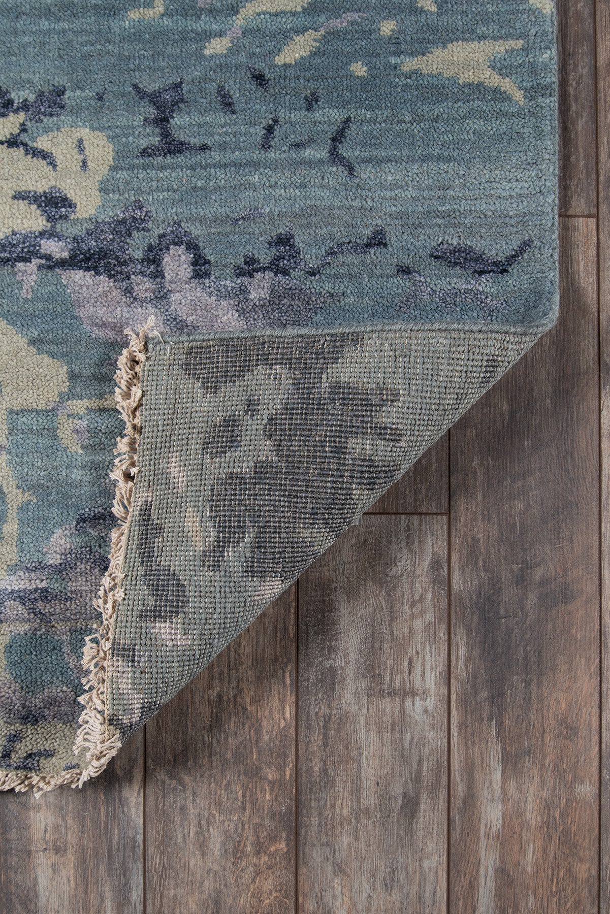 Momeni Terra TER-1 Blue Contemporary Hand Knotted Rug