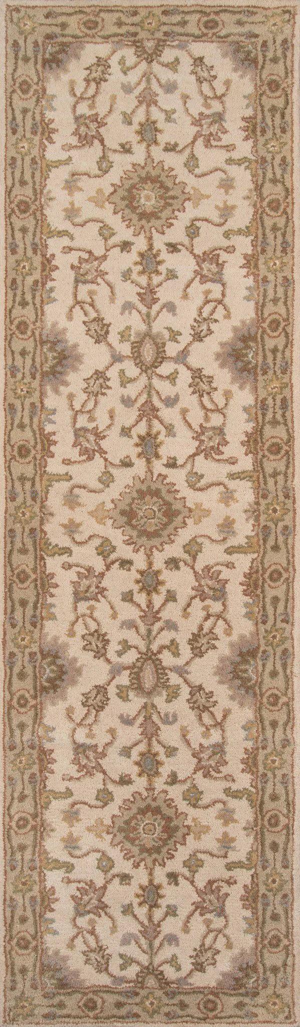 Momeni Tudor TUD-2 Beige Traditional Hand Tufted Rug