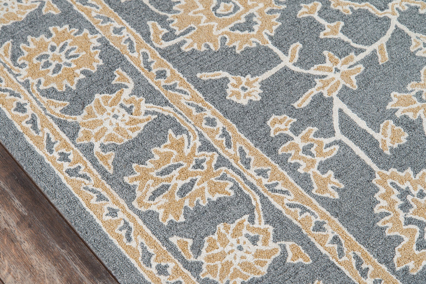 Momeni Valencia VAL-2 Grey Traditional Hand Tufted Rug