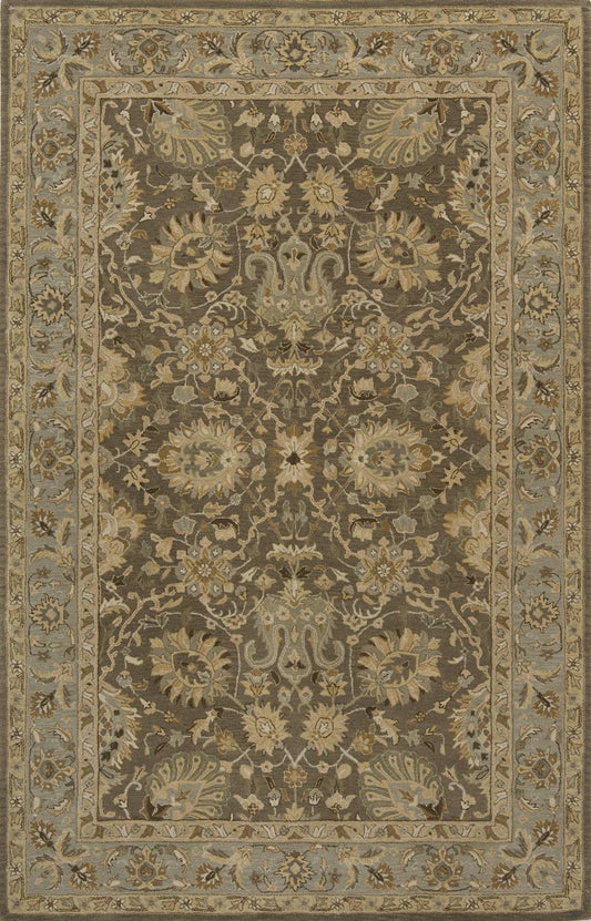 Momeni Zarin ZR-02 Mocha Traditional Hand Tufted Rug