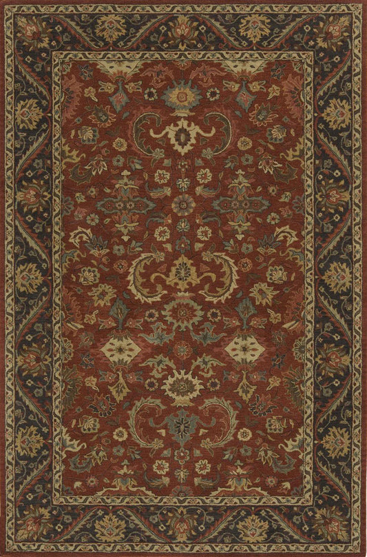 Momeni Zarin ZR-06 Pomegranate Traditional Hand Tufted Rug