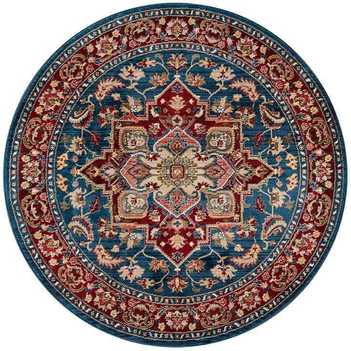 Momeni Lenox LE-01 Blue Traditional Machine Made Rug