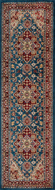 Momeni Lenox LE-01 Blue Traditional Machine Made Rug