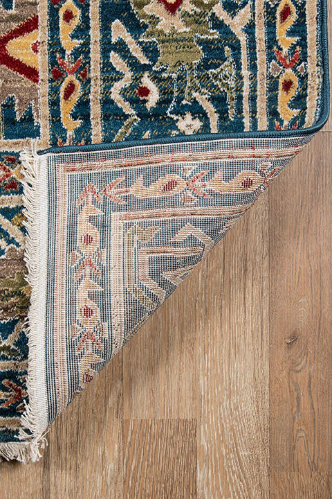 Momeni Lenox LE-03 Blue Traditional Machine Made Rug