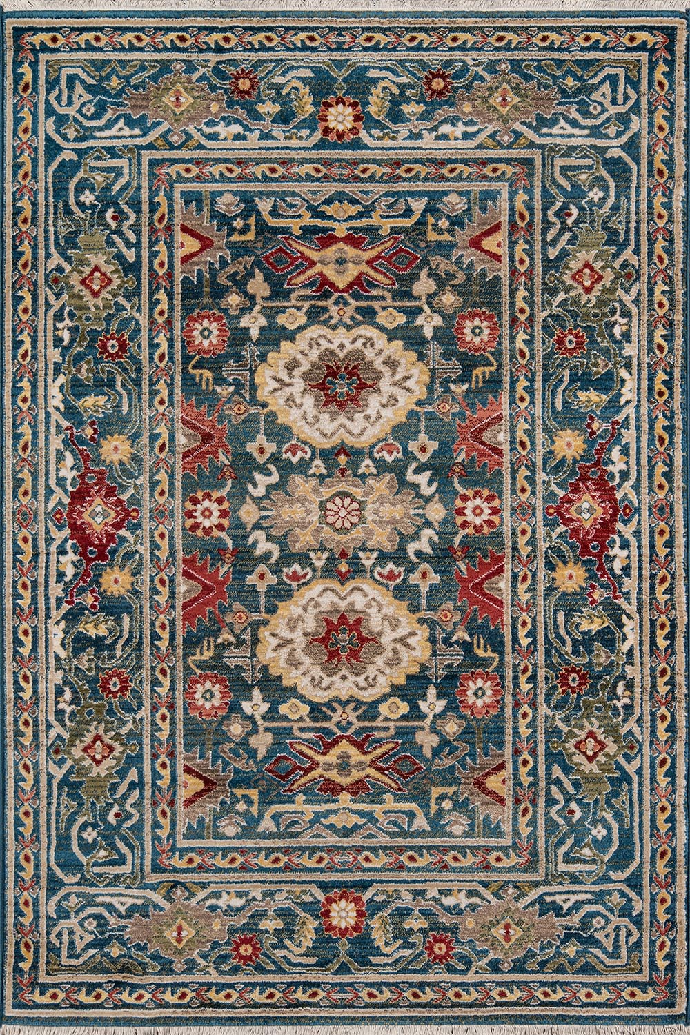 Momeni Lenox LE-03 Blue Traditional Machine Made Rug