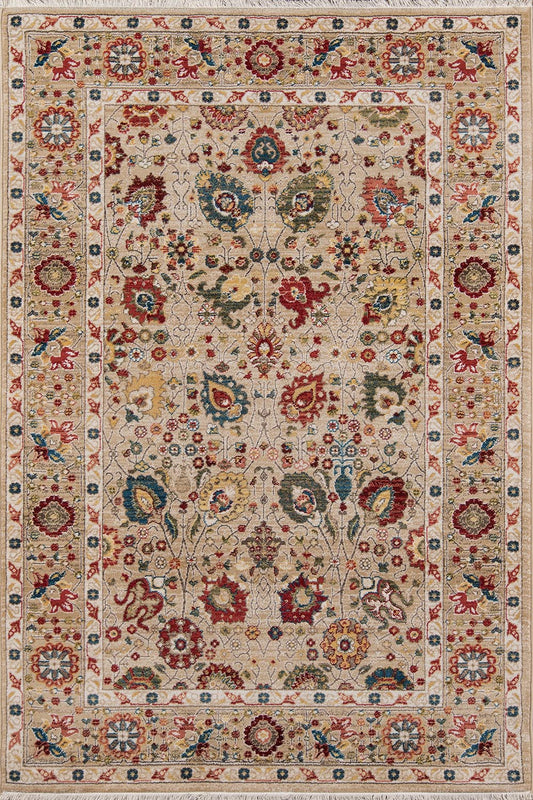 Momeni Lenox LE-04 Ivory Traditional Machine Made Rug