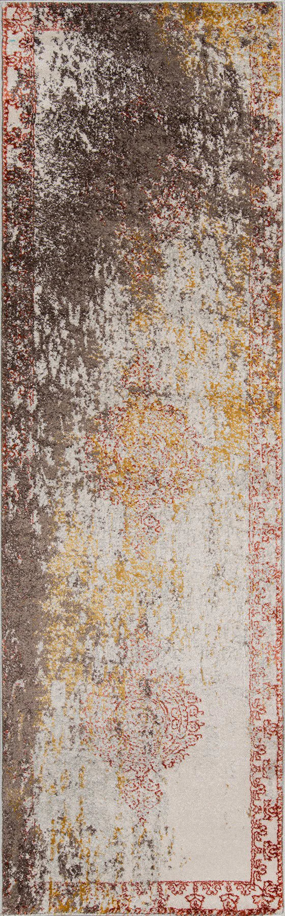 Momeni Luxe LX-13 Rust Transitional Machine Made Rug