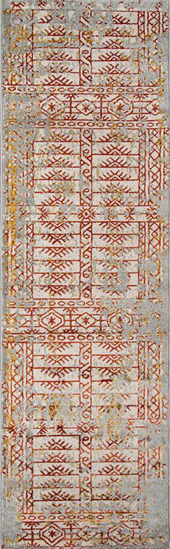 Momeni Luxe LX-15 Rust Transitional Machine Made Rug