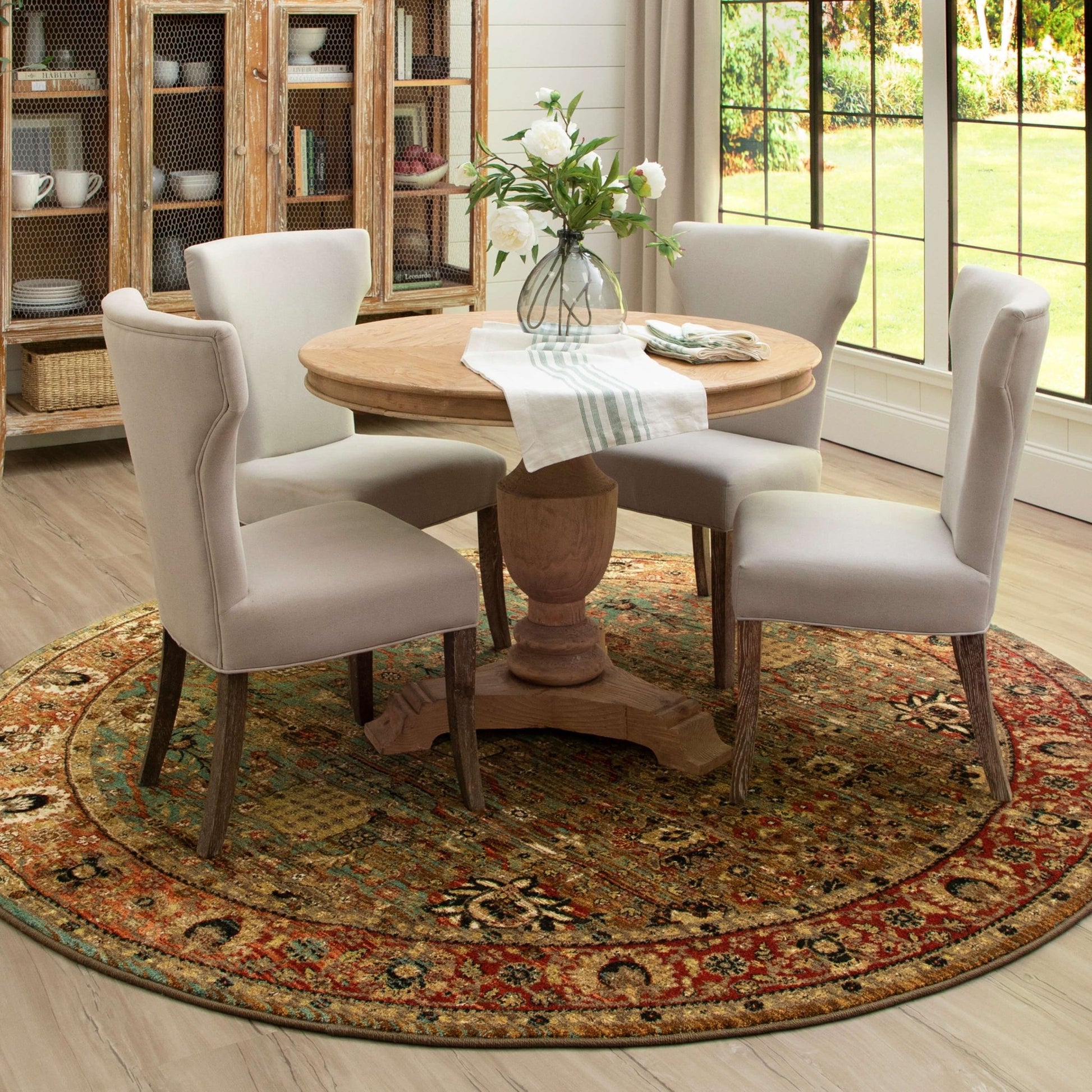 Karastan Spice Market 90668 Aquamarine Modern/Contemporary Machinemade Rug - Rugs - Karastan - Atlanta Designer Rugs