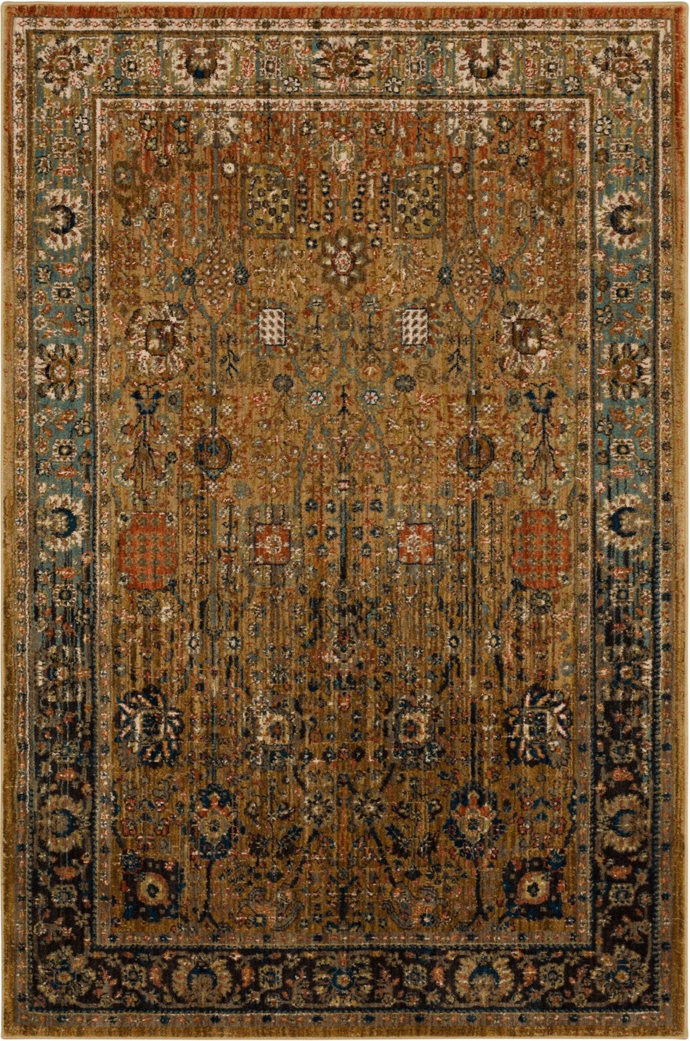 Karastan Spice Market 90668 Tobacco Modern/Contemporary Machinemade Rug - Rugs - Karastan - Atlanta Designer Rugs