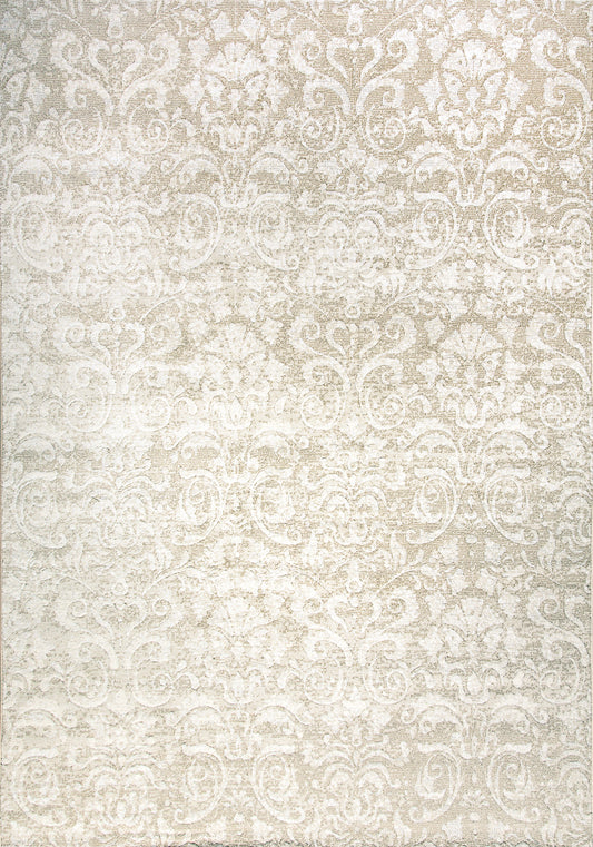 Dynamic Rugs Mysterio 1217 Ivory  Transitional Machine-Made Rug