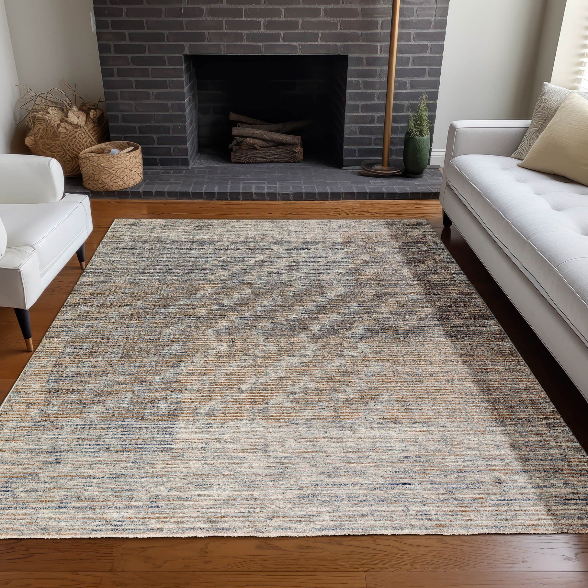 Dalyn Rugs Neola NA10 Grey Transitional Rug - Rugs - Dalyn Rugs - Atlanta Designer Rugs