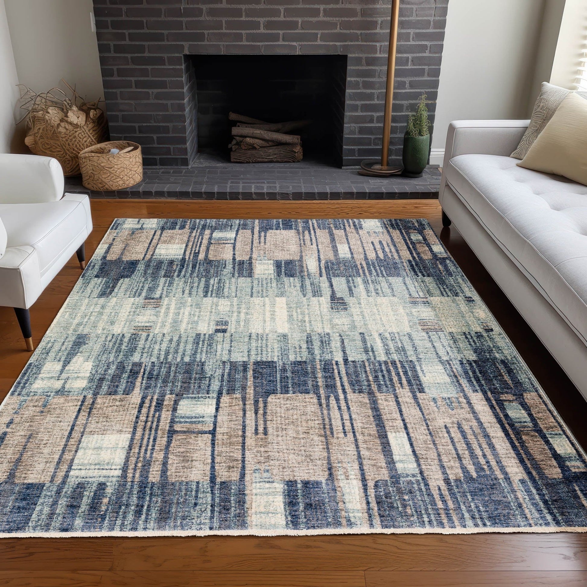 Dalyn Rugs Neola NA11 Navy Transitional Rug - Rugs - Dalyn Rugs - Atlanta Designer Rugs