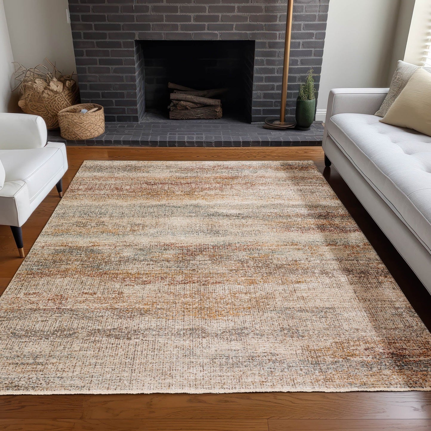 Dalyn Rugs Neola NA3 Beige Transitional Rug - Rugs - Dalyn Rugs - Atlanta Designer Rugs