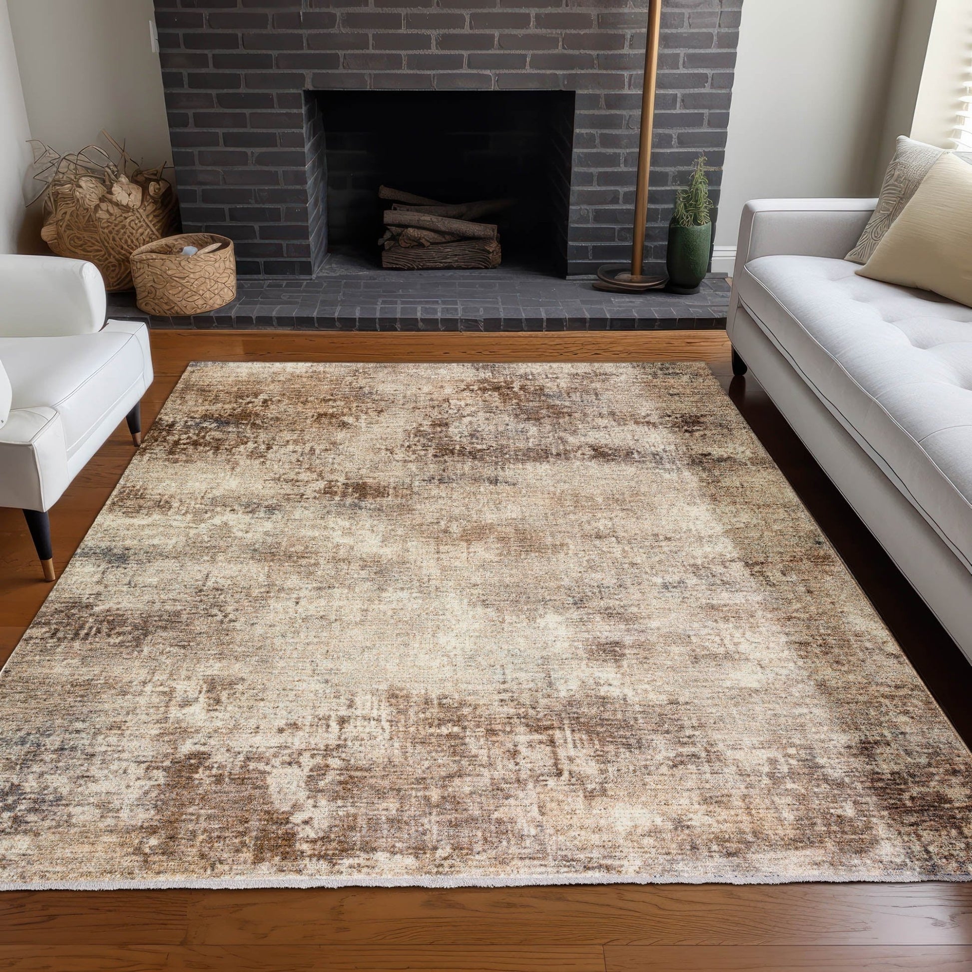 Dalyn Rugs Neola NA8 Taupe Transitional Rug - Rugs - Dalyn Rugs - Atlanta Designer Rugs