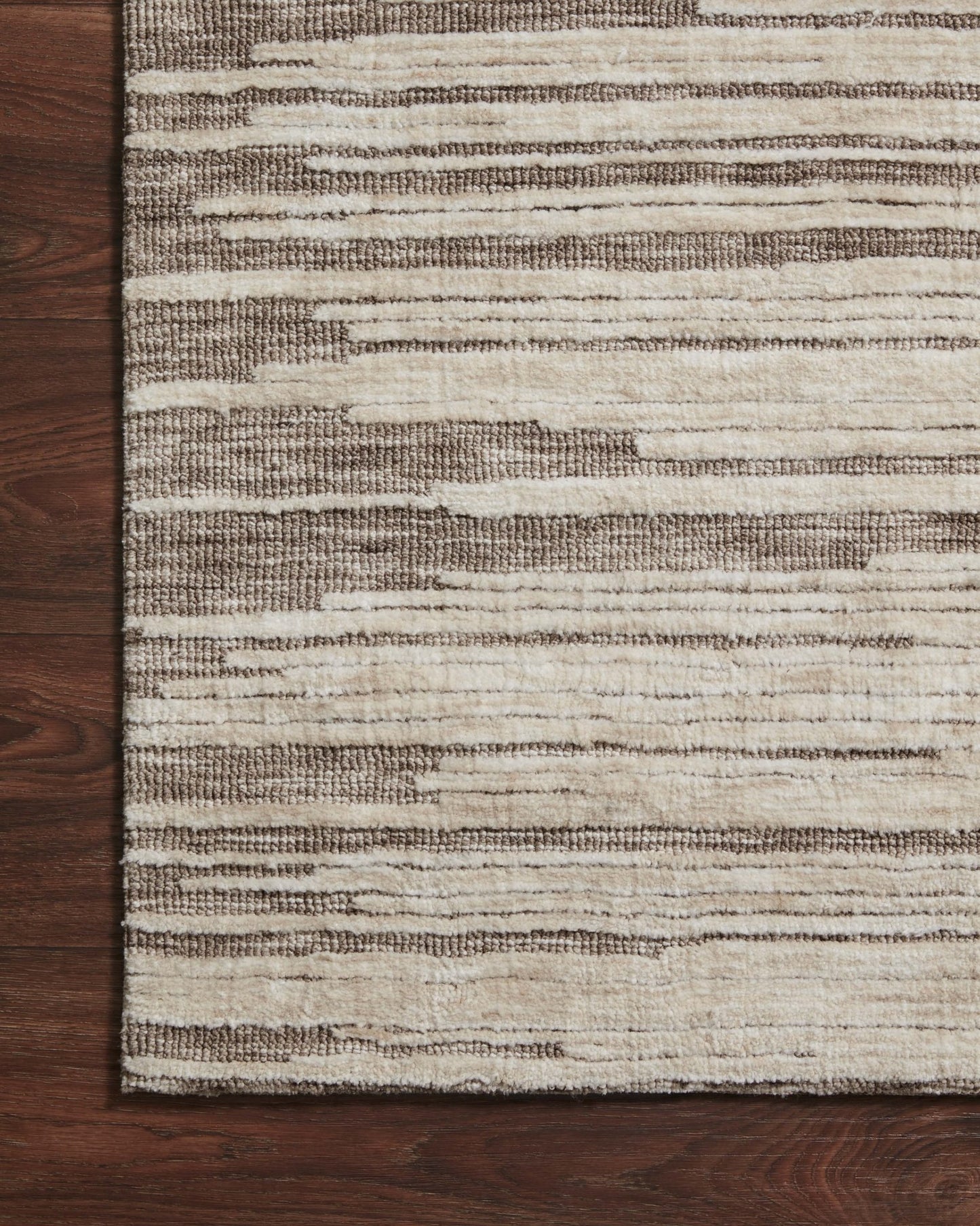 Loloi II Neda NED - 01 Taupe Stone Transitional Power Loomed Rug - Rugs - Loloi II - Atlanta Designer Rugs