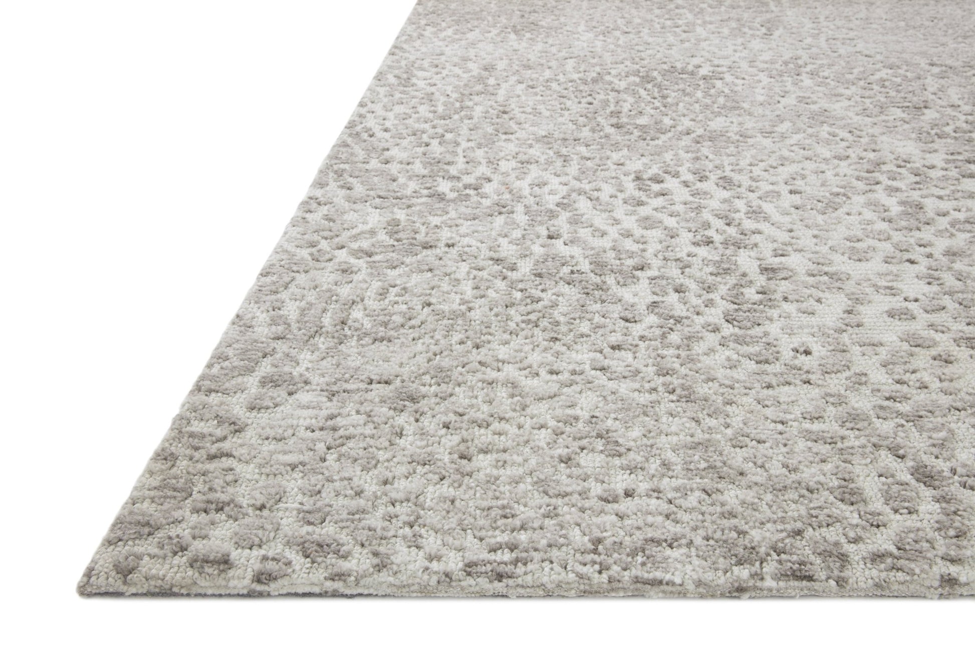 Loloi II Neda NED - 02 Silver Ivory Transitional Power Loomed Rug - Rugs - Loloi II - Atlanta Designer Rugs