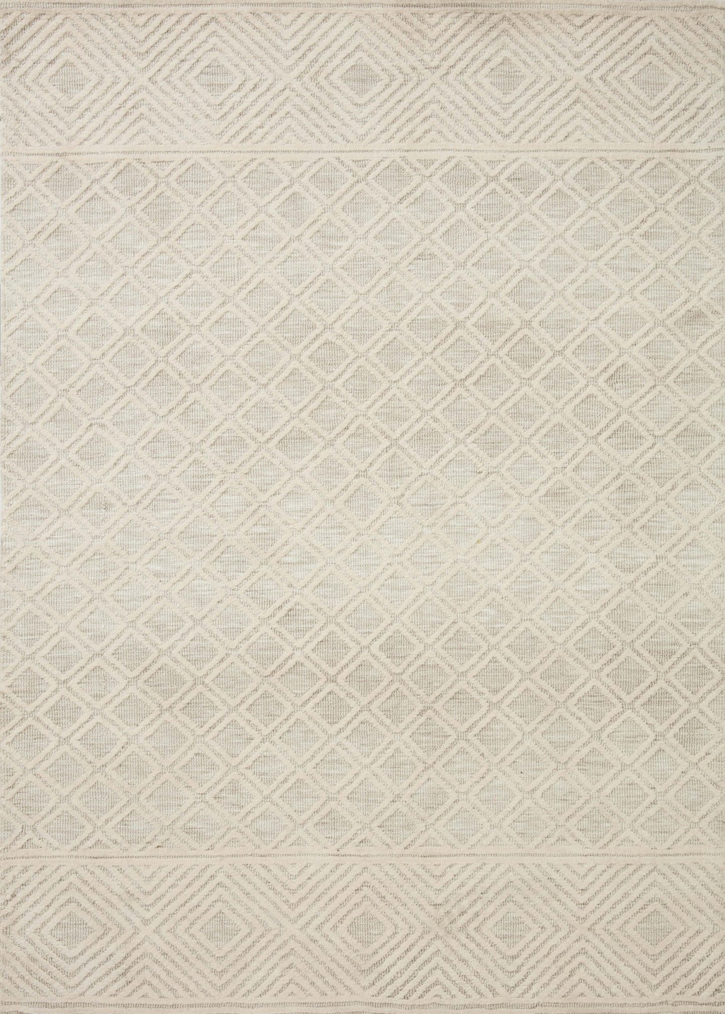 Loloi II Neda NED - 04 Ivory Natural Transitional Power Loomed Rug - Rugs - Loloi II - Atlanta Designer Rugs