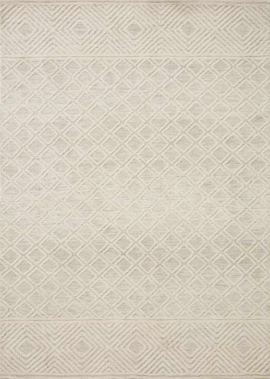 Loloi II Neda NED - 04 Ivory Natural Transitional Power Loomed Rug - Rugs - Loloi II - Atlanta Designer Rugs