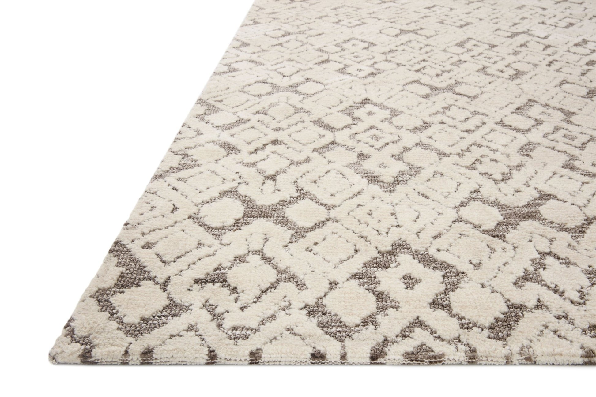 Loloi II Neda NED - 05 Natural Ivory Transitional Power Loomed Rug - Rugs - Loloi II - Atlanta Designer Rugs