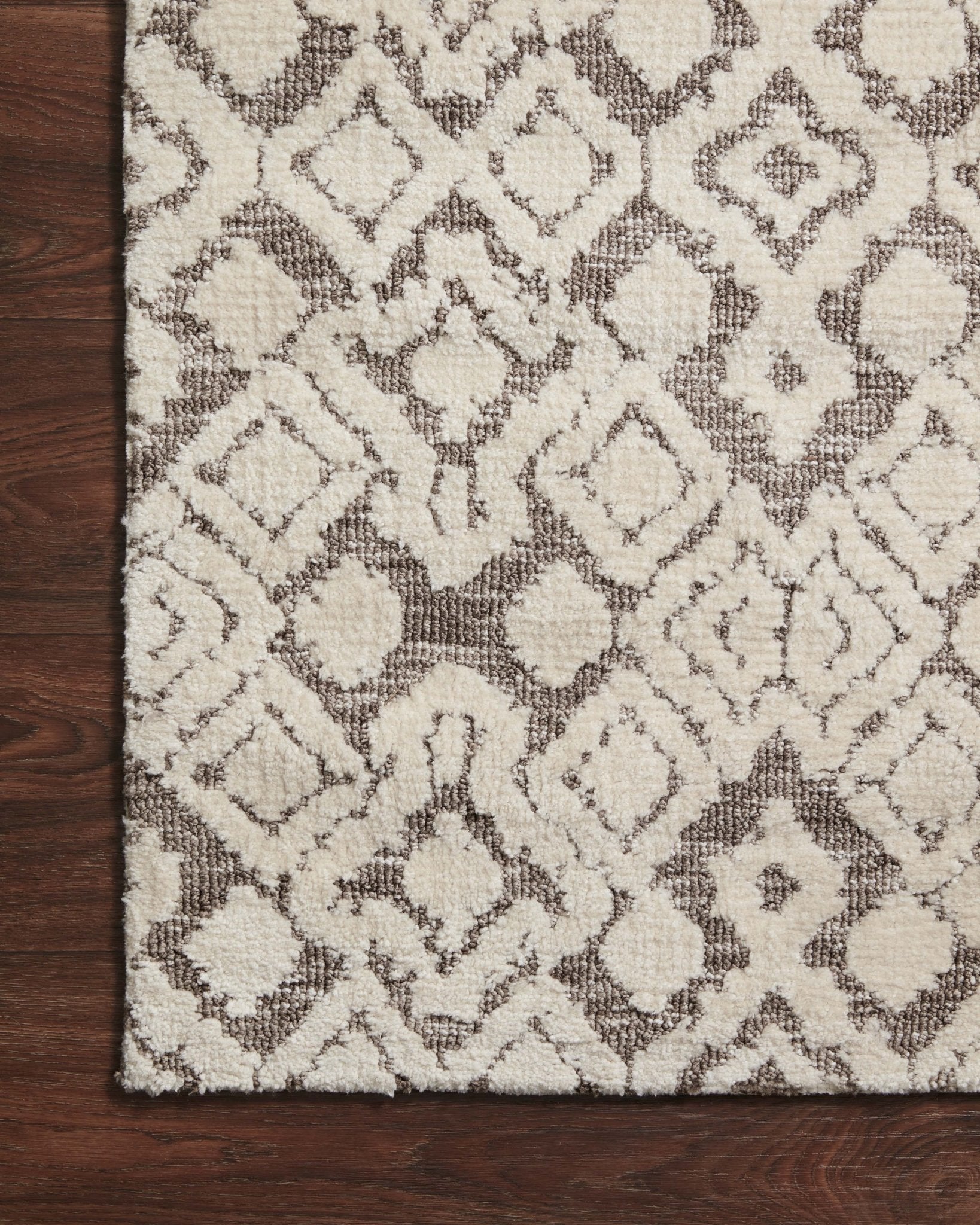 Loloi II Neda NED - 05 Natural Ivory Transitional Power Loomed Rug - Rugs - Loloi II - Atlanta Designer Rugs