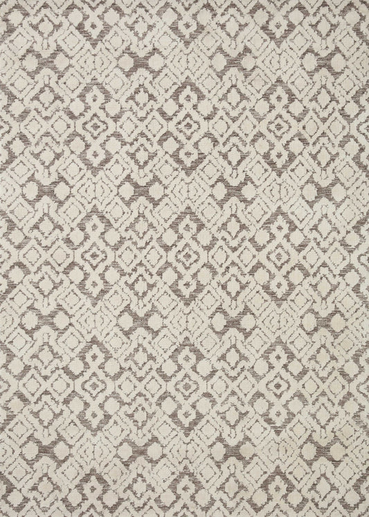 Loloi II Neda NED - 05 Natural Ivory Transitional Power Loomed Rug - Rugs - Loloi II - Atlanta Designer Rugs