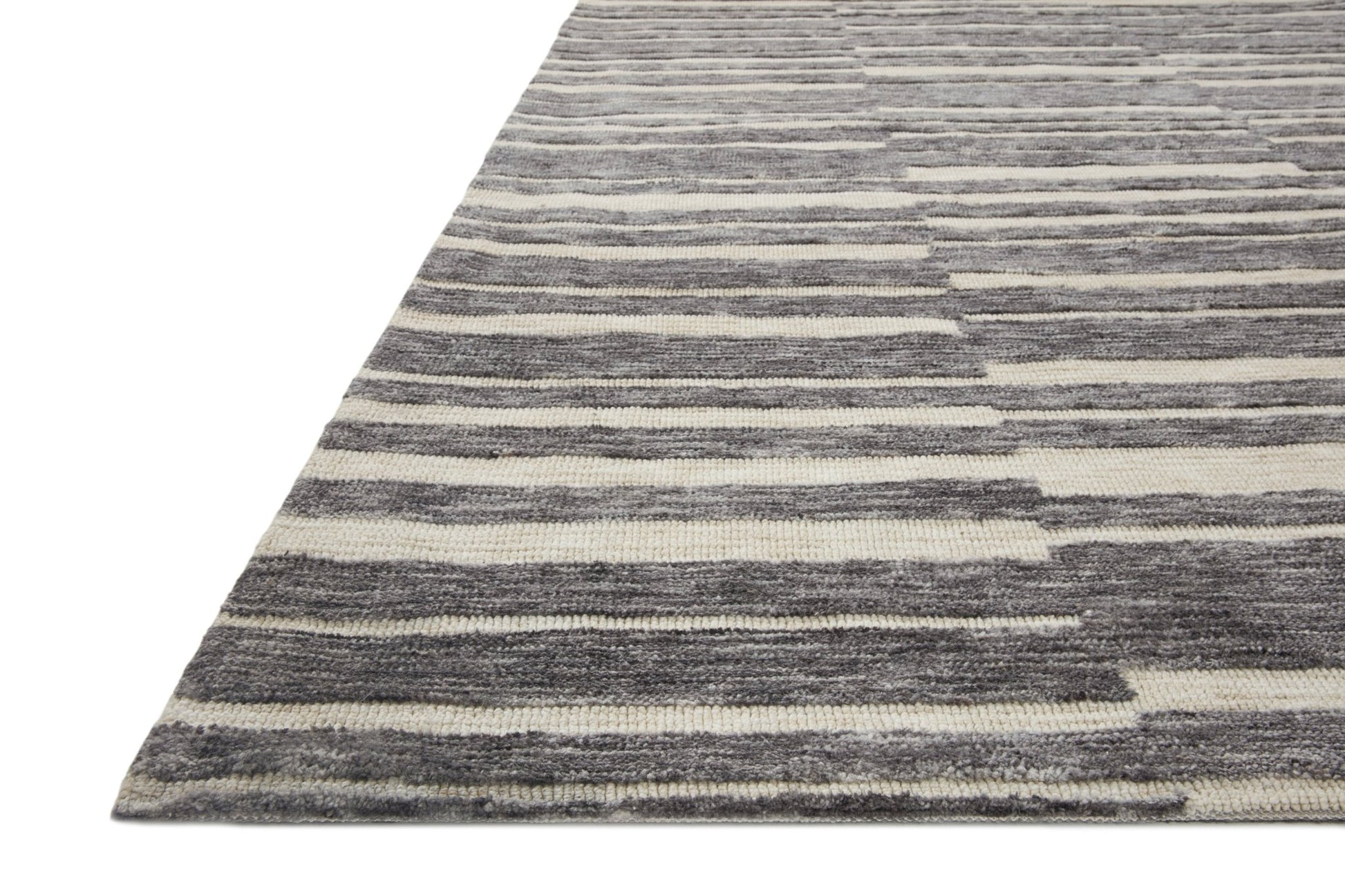 Loloi II Neda NED - 06 Natural Slate Transitional Power Loomed Rug - Rugs - Loloi II - Atlanta Designer Rugs