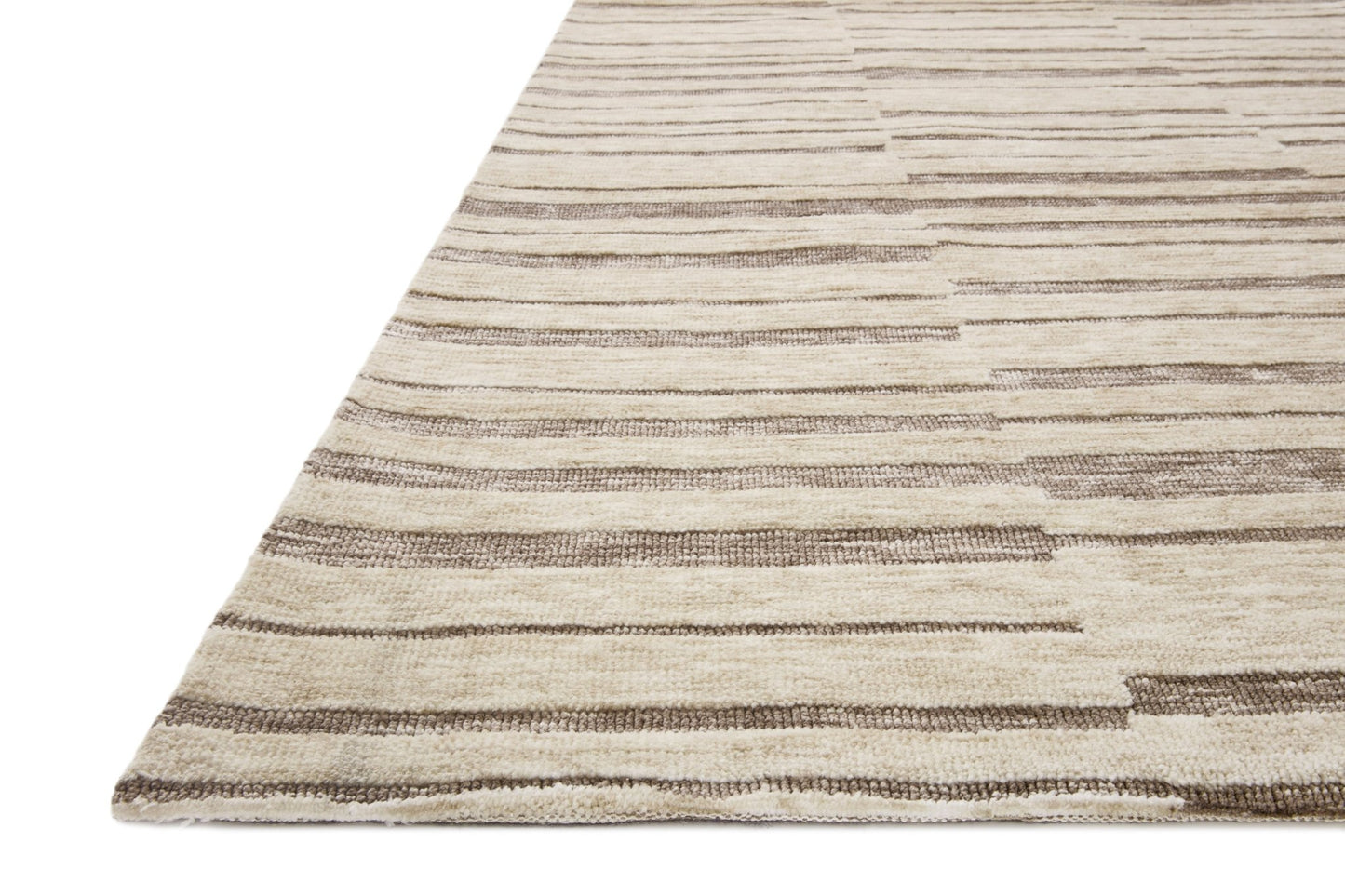 Loloi II Neda NED - 06 Natural Taupe Transitional Power Loomed Rug - Rugs - Loloi II - Atlanta Designer Rugs