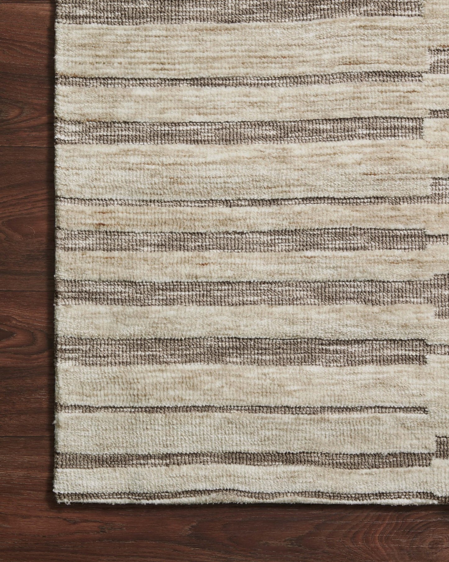 Loloi II Neda NED - 06 Natural Taupe Transitional Power Loomed Rug - Rugs - Loloi II - Atlanta Designer Rugs