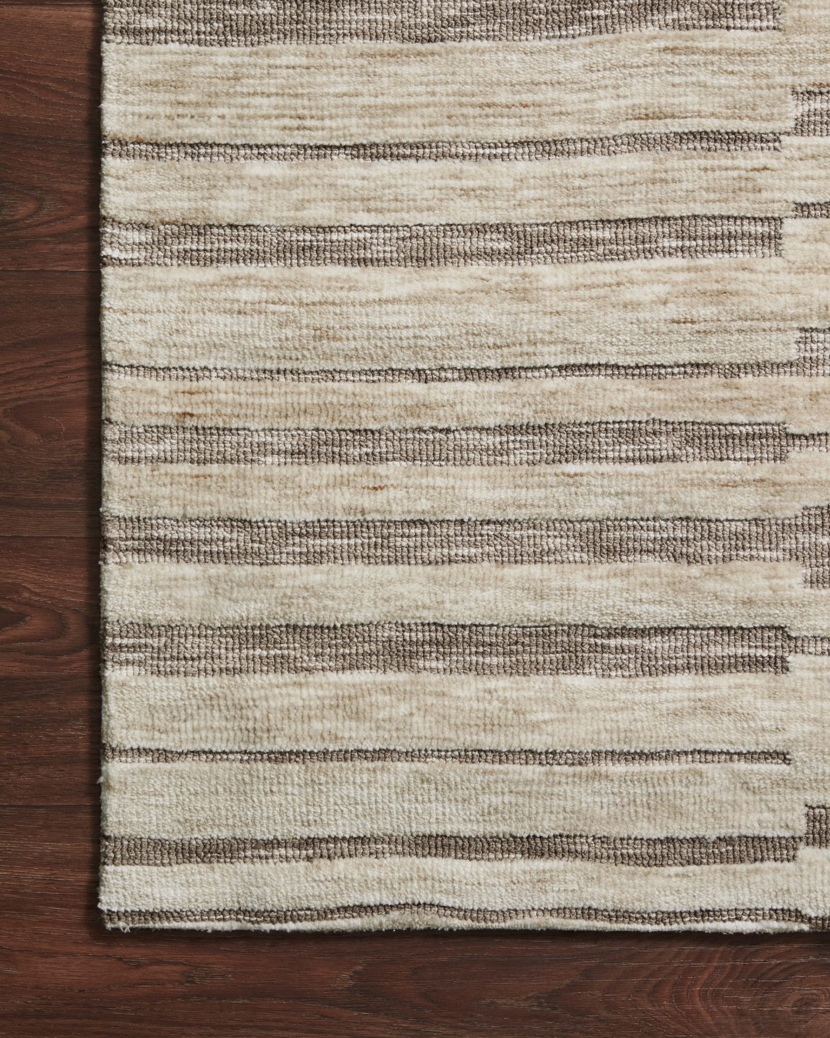 Loloi II Neda NED - 06 Natural Taupe Transitional Power Loomed Rug - Rugs - Loloi II - Atlanta Designer Rugs