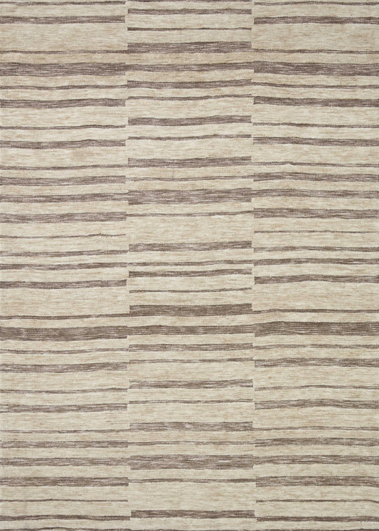 Loloi II Neda NED - 06 Natural Taupe Transitional Power Loomed Rug - Rugs - Loloi II - Atlanta Designer Rugs