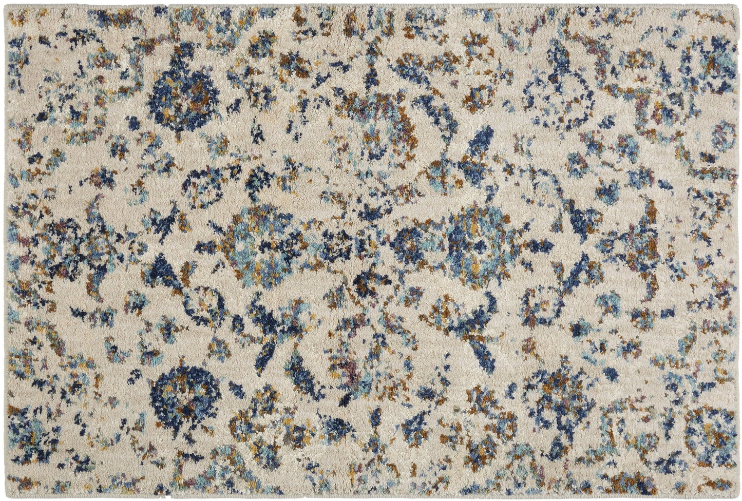 Karastan Cosmopolitan 90955 Indigo Traditional Machinemade Rug - Rugs - Karastan - Atlanta Designer Rugs