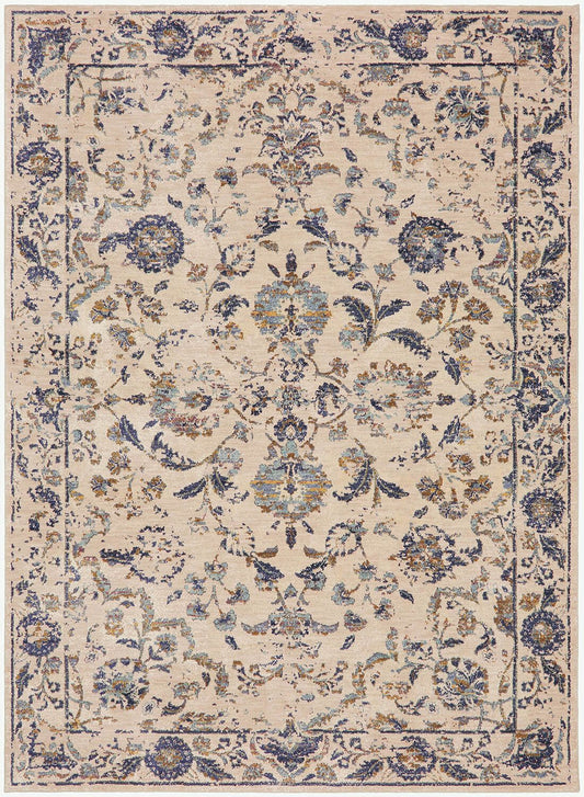 Karastan Cosmopolitan 90955 Indigo Traditional Machinemade Rug - Rugs - Karastan - Atlanta Designer Rugs