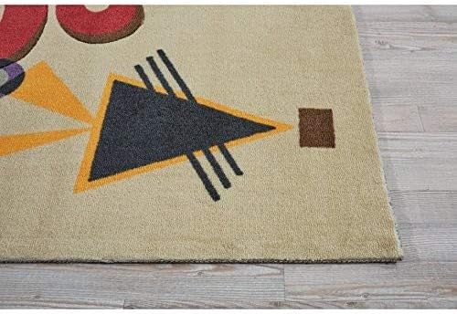 Nourison Home Modern Art MDR06 Balsa   Machinemade Rug