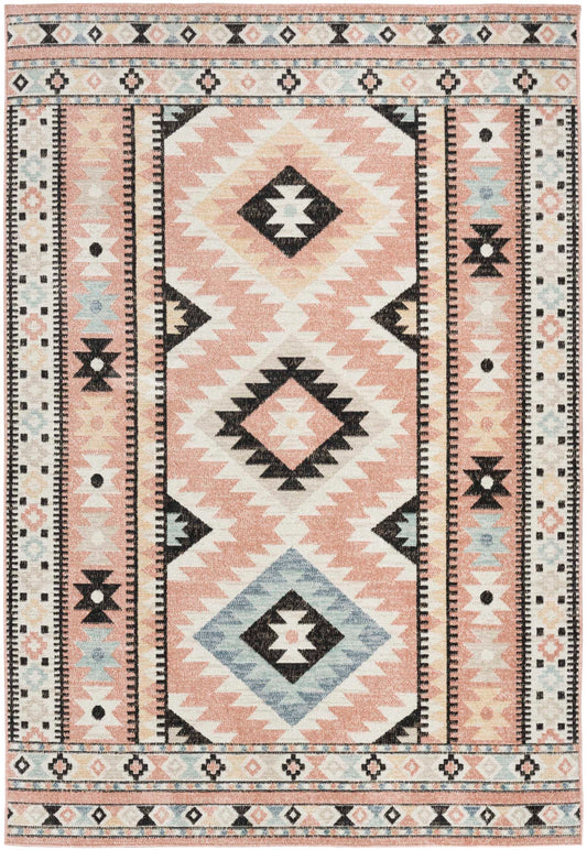 Nourison Home Washable Decor Ivory Multicolor   Rug