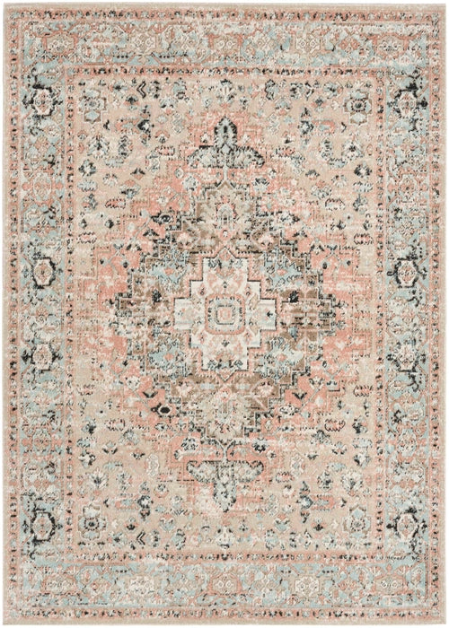 Nourison Home Washable Decor Peach   Rug