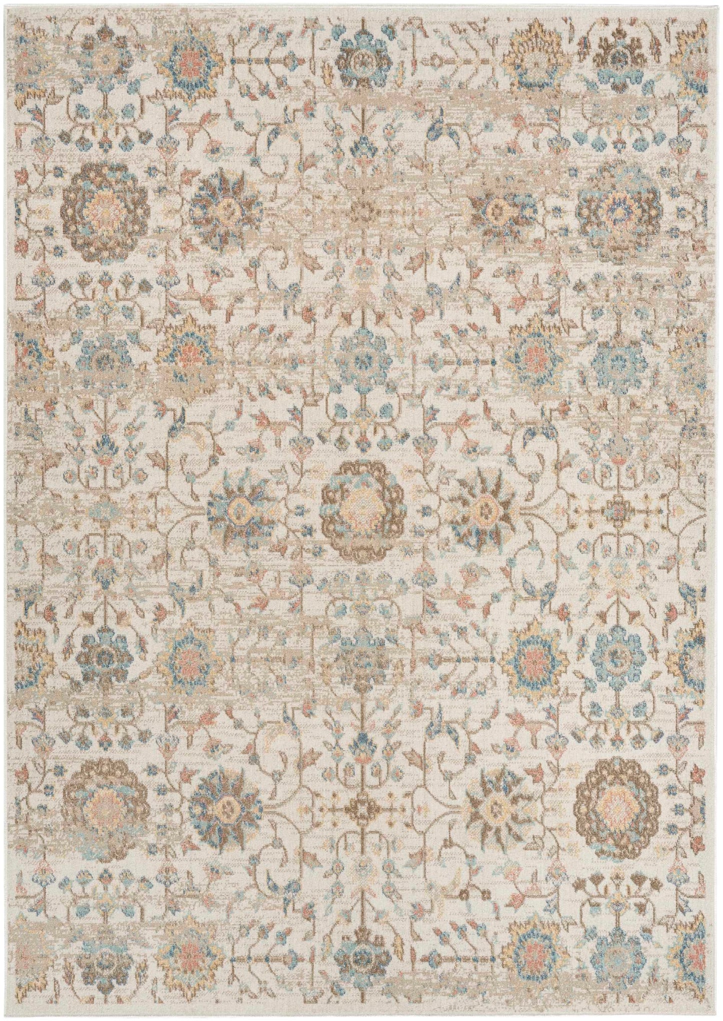 Nourison Home Washable Decor Beige   Rug