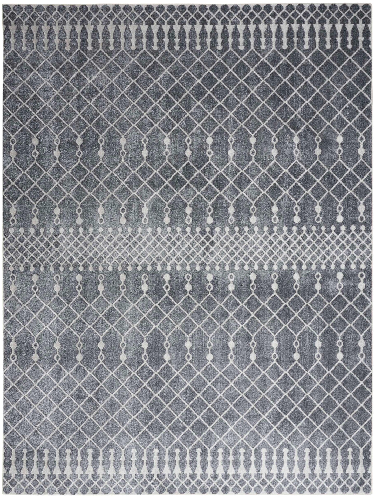 Nourison Home Astra Machine Washable Denim  Power-Loomed Rug