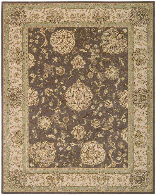 Nourison Home Nourison 2000 2259 Grey  Traditional Tufted Rug