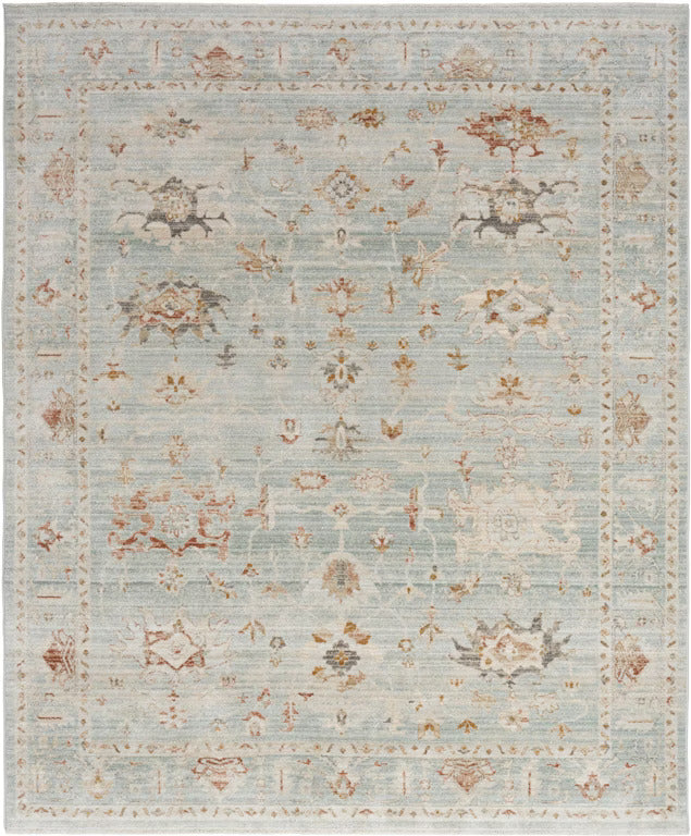 Nourison Home Traditional Home Light Blue   Rug