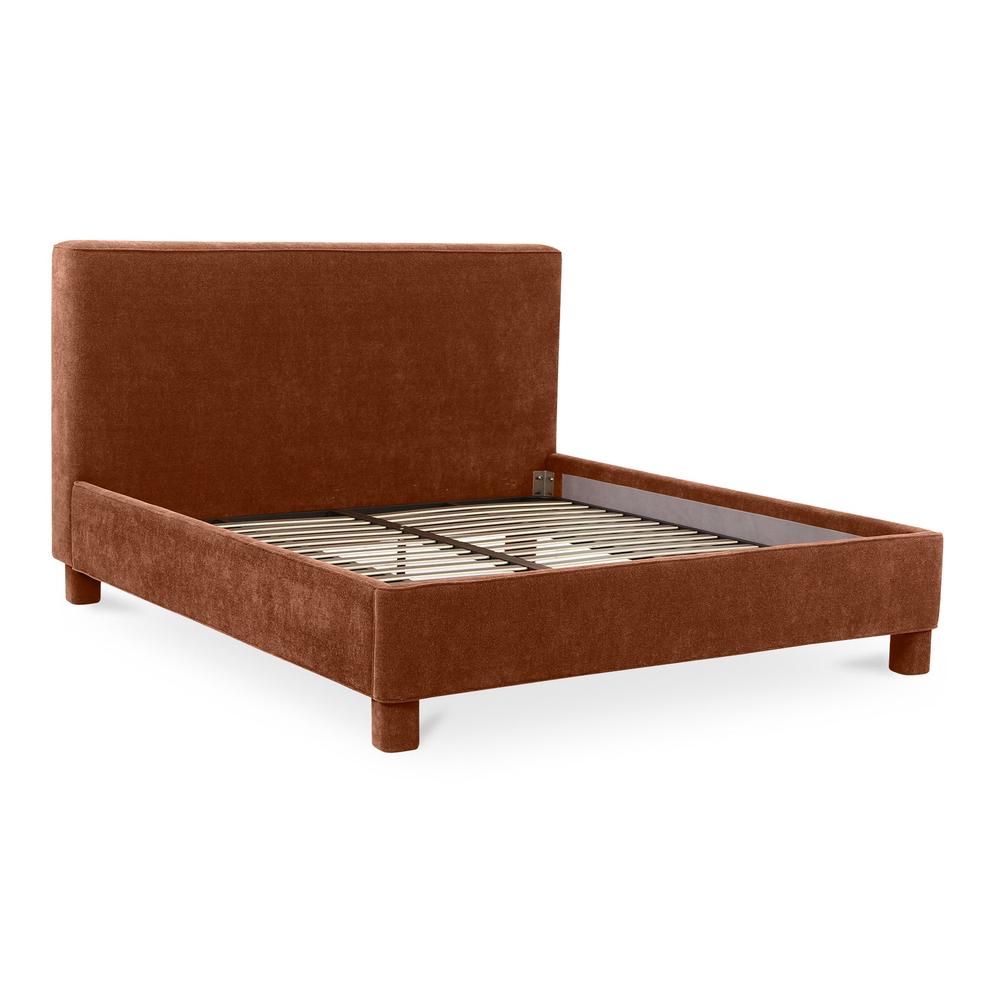 Moes Home Beds Ichigo Orange Modern Furniture