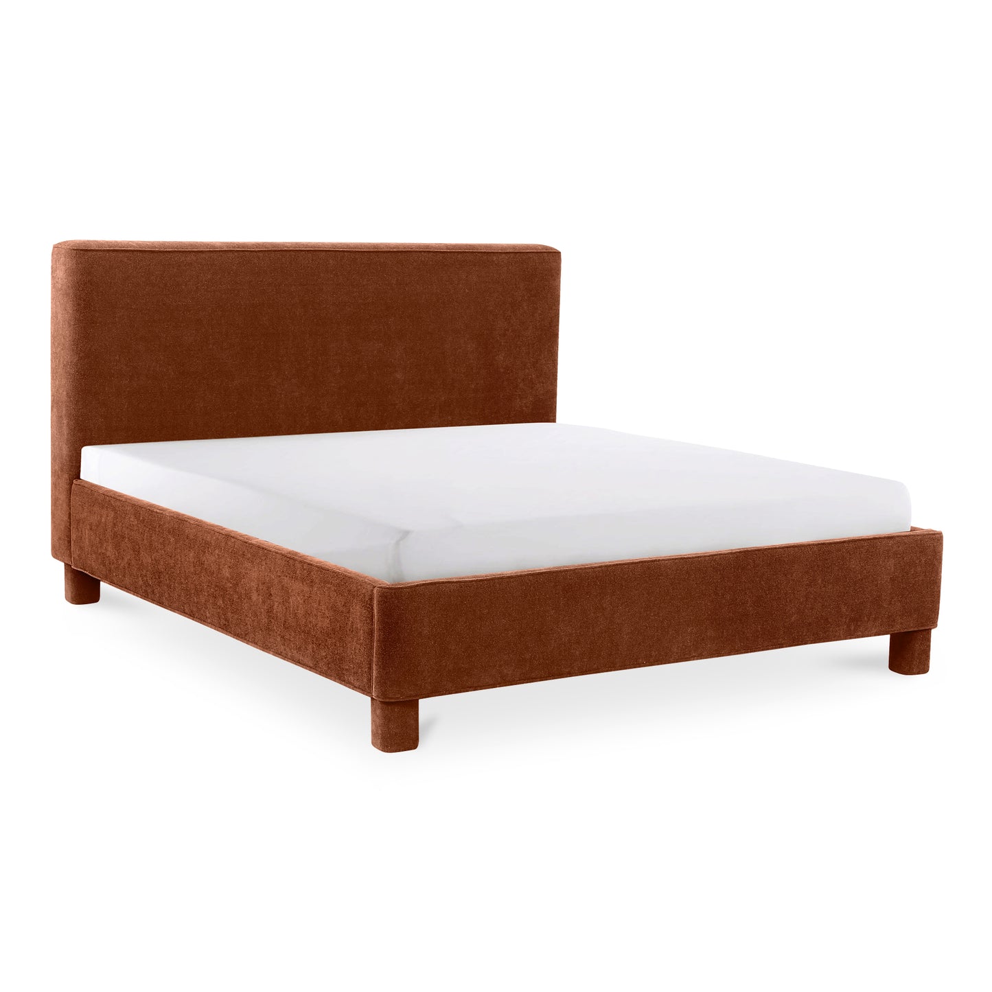 Moes Home Beds Ichigo Orange Modern Furniture