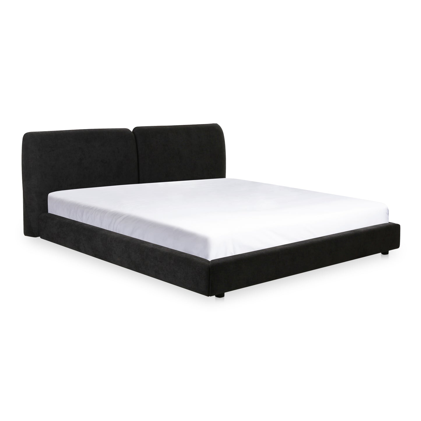 Moes Home Beds ZEPPELIN Black Contemporary Furniture