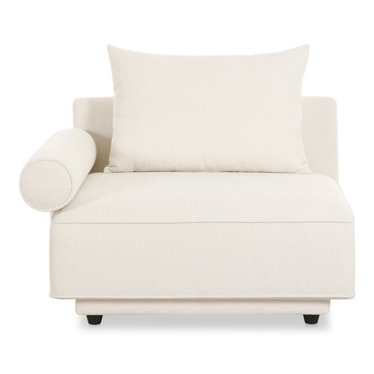 Moes Home Accent Chairs ROSELLO White Contemporary Furniture