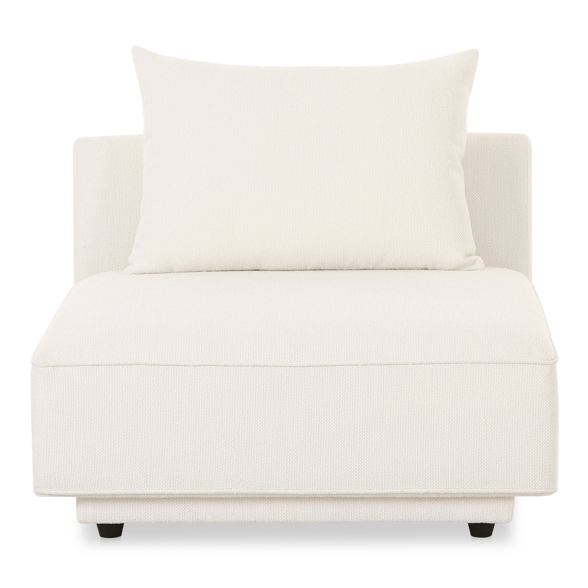 Moes Home Slipper Chairs ROSELLO White Contemporary Furniture