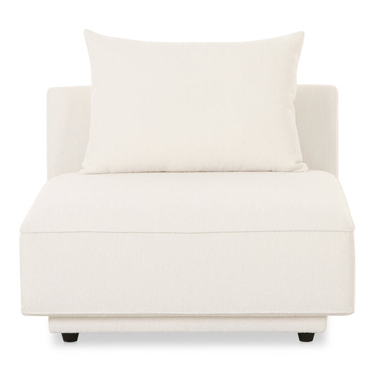 Moes Home Slipper Chairs ROSELLO White Contemporary Furniture